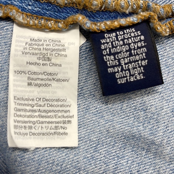 Madewell Rigid Denim Cutout Edition A-Line Mini Jean Skirt Size 25 - Picture 10 of 12